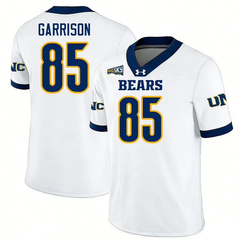 Northern Colorado Bears #85 Charles Garrison College Football Jerseys,Uniforms Stitched-White